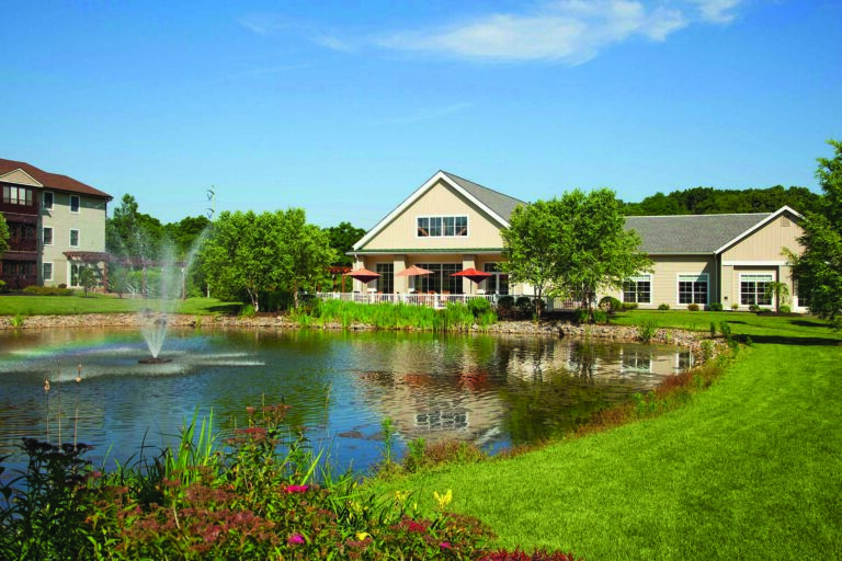 Exterior pond